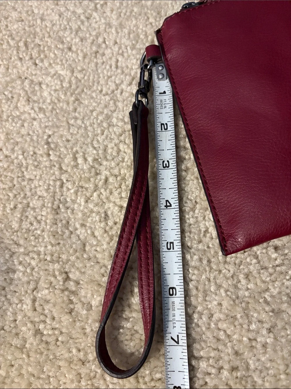 Inc International Concepts Women’s Molyy Party Wristlet Clutch In Burgundy